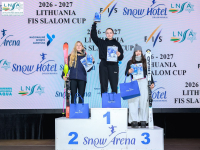 Három dobogós helyezés és erős bemutatkozás Druskininkaiban